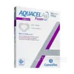 AQUACEL Ag Foam adhezívne krytie Sacral 16,9x20cm 5ks