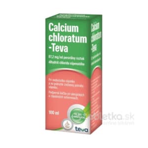 CALCIUM CHLORATUM-TEVA roztok 100ml