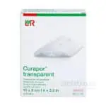 Curapor Transparent fóliové krytie vodoodolné 10x8cm 25ks