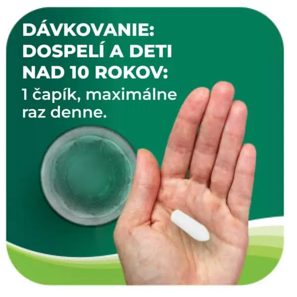 Dulcolax 10mg 6 čapíkov - dávkovanie