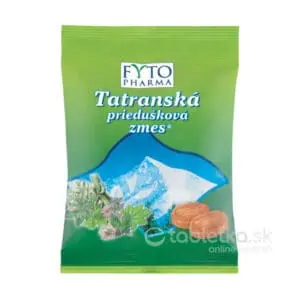FYTO Tatranská priedušková zmes cukríky 60g