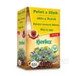 HERBEX PEČEŇ A ŽLČNÍK bylinný čaj 20x3g