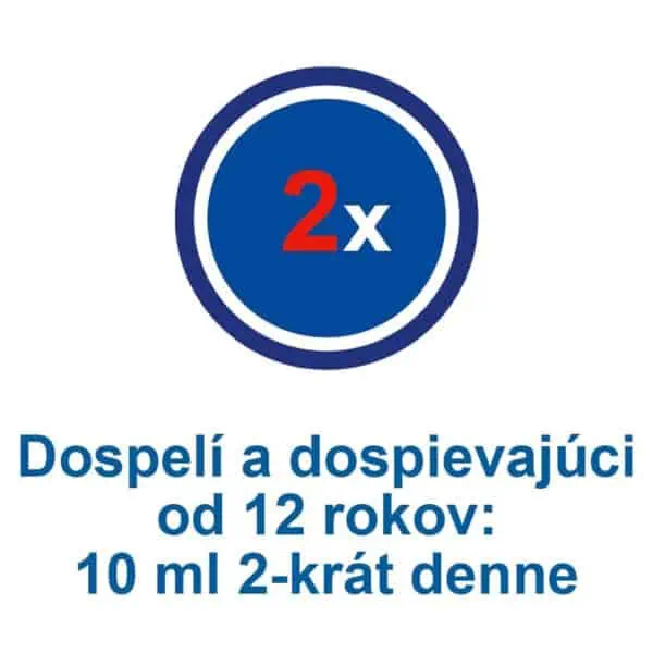 Mucosolvan pre dospelých - sirup od 12 rokov