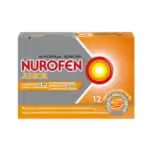 NUROFEN Junior s pomarančovou príchuťou 100mg 12 kapsúl