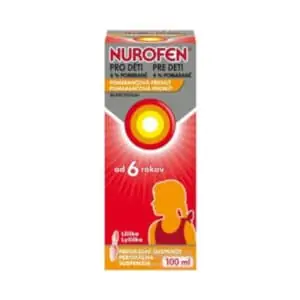 NUROFEN pre deti 4% Pomaranč sirup od 6 rokov 100ml