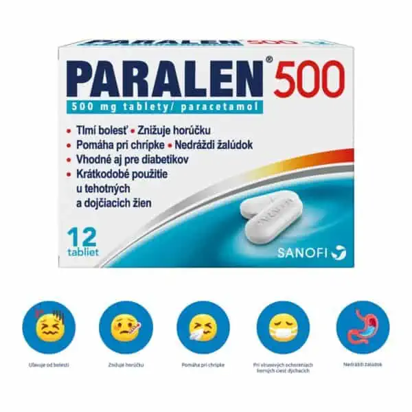 Na čo je dobrý Paralen 500 - tablety