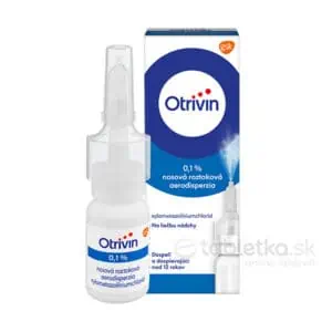 Otrivin 0,1% sprej do nosa 10ml