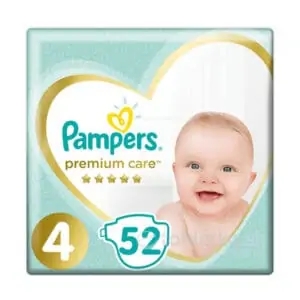 Pampers Premium Care 4 (8-14 kg) Maxi 52ks