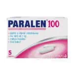 PARALEN 100 100mg 5 čapíkov