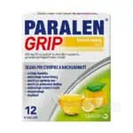 PARALEN GRIP horúci nápoj citrón 650mg/10mg 12 vrecúšok