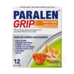 PARALEN GRIP horúci nápoj pomaranč a zázvor 500mg/10mg 12 vrecúšok