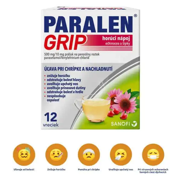 PARALEN Grip echinacea a šípky