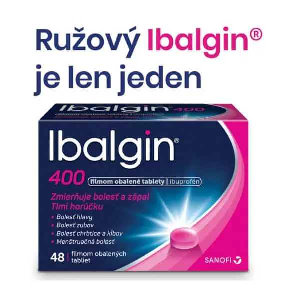 Ružový Ibalgin je len jeden