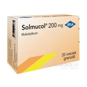 Solmucol 200mg granulát 20 vreciek