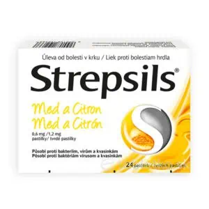 Strepsils Med a Citrón 24 pastiliek