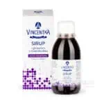 VINCENTKA SIRUP so skorocelom a materinou dúškou 200ml