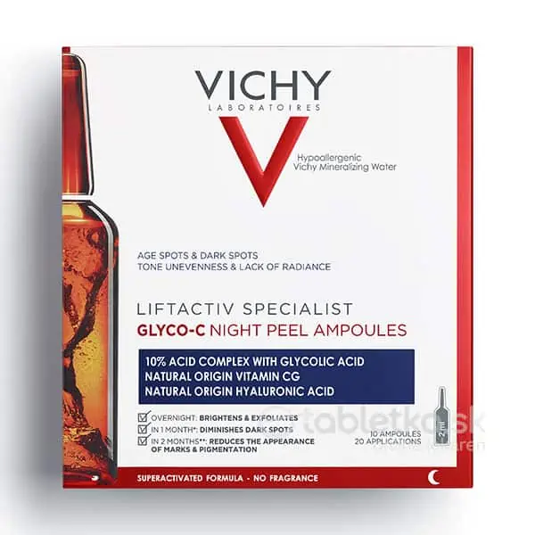 VICHY Liftactiv Specialist GLYCO-C ANTI-AGE ampuly proti pigmentácii 10x2ml