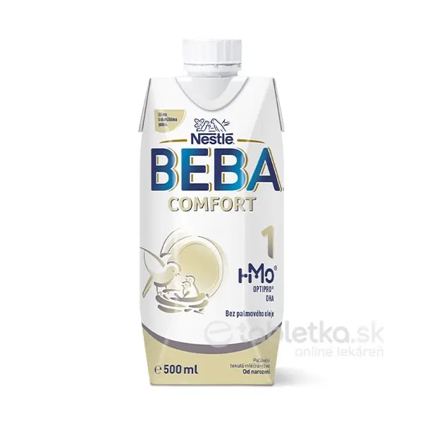 BEBA COMFORT 1 HM-O tekutá počiatočná mliečna výživa od narodenia 500ml