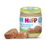 HiPP Príkrm BIO Hovädzie mäso 4m+, 125g
