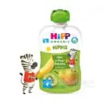 HiPP HiPPis 100% Ovocie Hruška Banán Kiwi kapsička (od ukonč. 5. mesiaca) ovocný príkrm 100 g