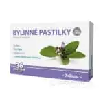 MedPharma Bylinné pastilky bez cukru pas šalvia ženšen Vitamín C 36 ks