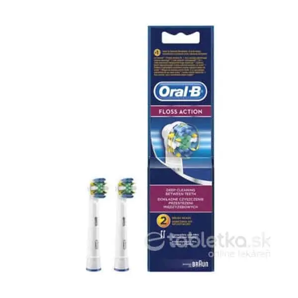 ORAL-B EB 25 FLOSS ACTION NÁHRADNÉ KEFKY 2ks