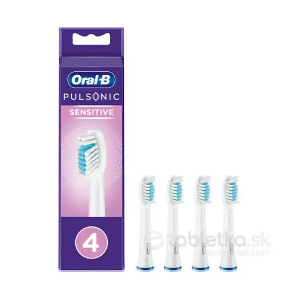 ORAL B náhradné hlavice PULSONIC SENSITIVE 4ks