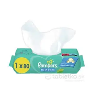 Pampers vlhčené obrúsky Fresh Clean 80 ks