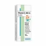 GENERICA Vitamin D3 400 I.U. kvapky 10 ml