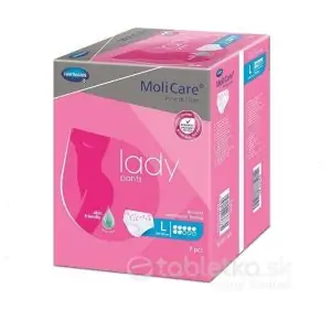 MoliCare Premium lady pants 7 kvapiek, veľ. L, 7 ks