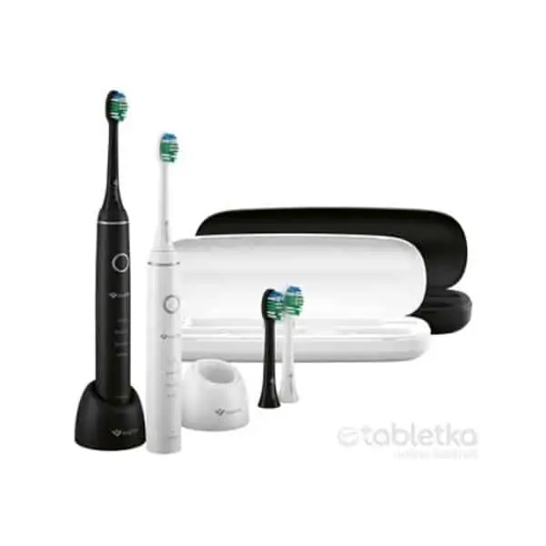 TrueLife SonicBrush Compact Duo sada sonických zubných kefiek + cestovné puzdrá 1×2 ks