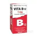 Vitabalans VITA B12 1 mg žuvacie tablety s príchuťou mäty 100ks