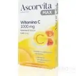 ASCORVITA MAX vitamín C, D a zinok 30 tbl