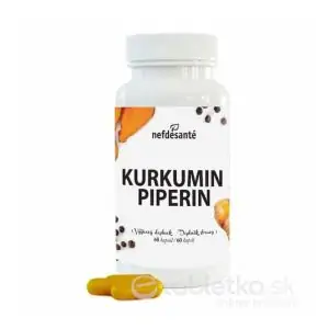 nefdesanté KURKUMIN PIPERIN cps 1×60 ks