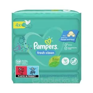 Pampers vlhčené obrúsky Fresh Clean 208ks