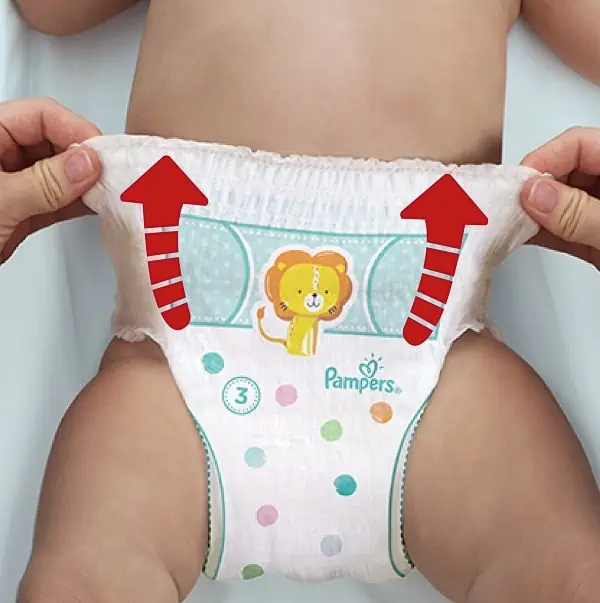 Natiahnutie Pampers Pants nie je žiadny problém