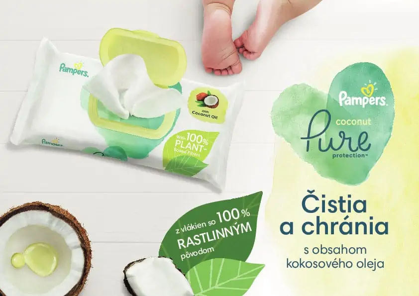 Pampers Coconut Pure Protection