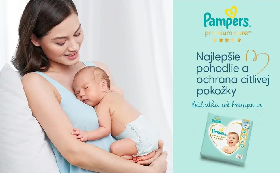 Pampers Premium Care detské plienky