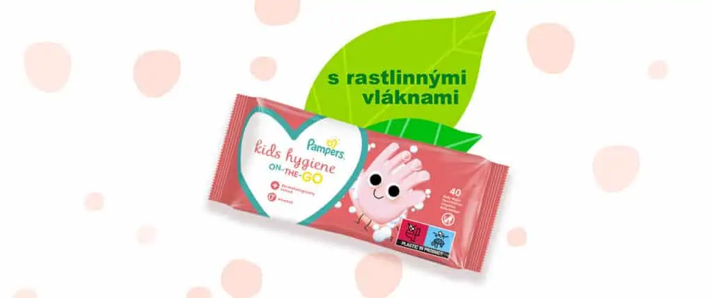 Pampers vlhčené obrúsky na cesty