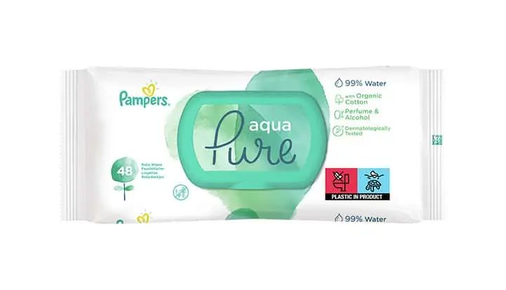 Pampers vlhčené obrúsky Aqua Pure