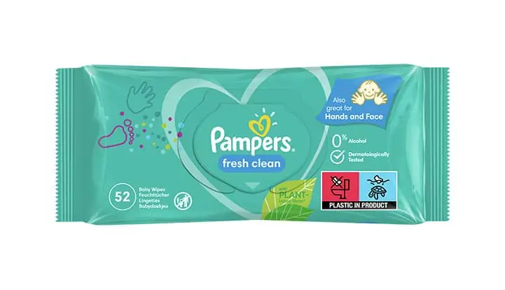 Pampers vlhčené obrúsky Fresh Clean