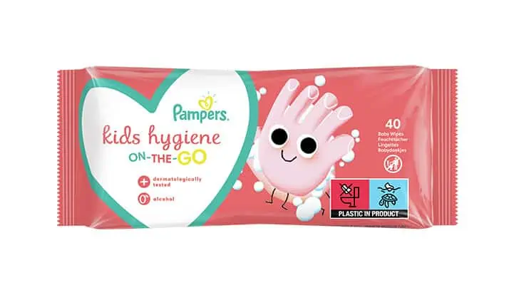 Pampers vlhčené obrúsky na cesty ON-THE-GO