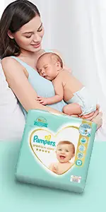 Plienky Pampers Premium Care prémiovej kvality