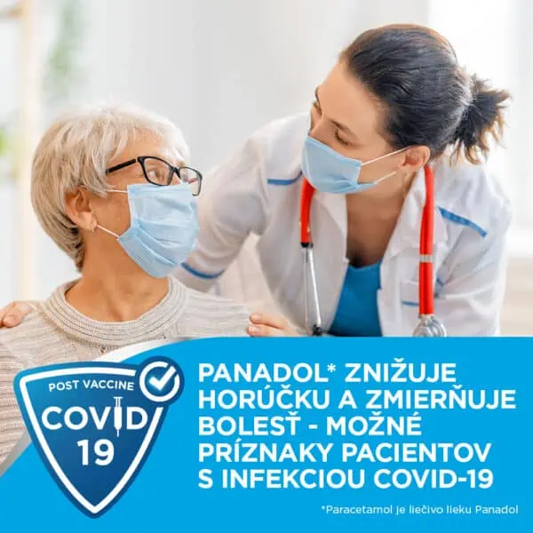 Panadol Novum znižuje horúčku vyvolanú ochorením alebo očkovaním