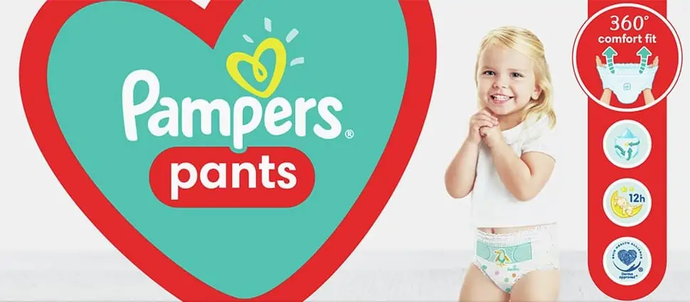 Plienkové nohavičky Pampers Pants