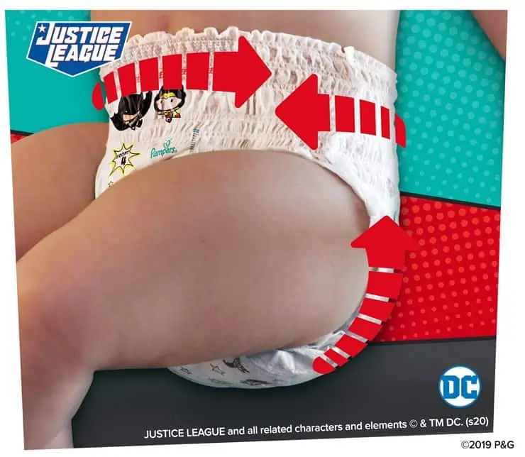 Priliehavý strih Pampers Pants