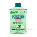 Sanytol dezinfekčné hydratačné mydlo aloe vera a zelený čaj – náhradná náplň 500ml