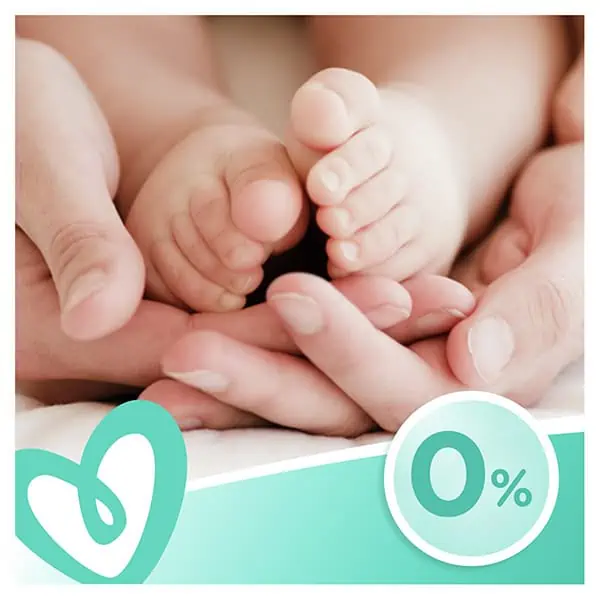 Keď sa povie Pampers, predstavte si šetrné čistenie bez agresívnych zložiek