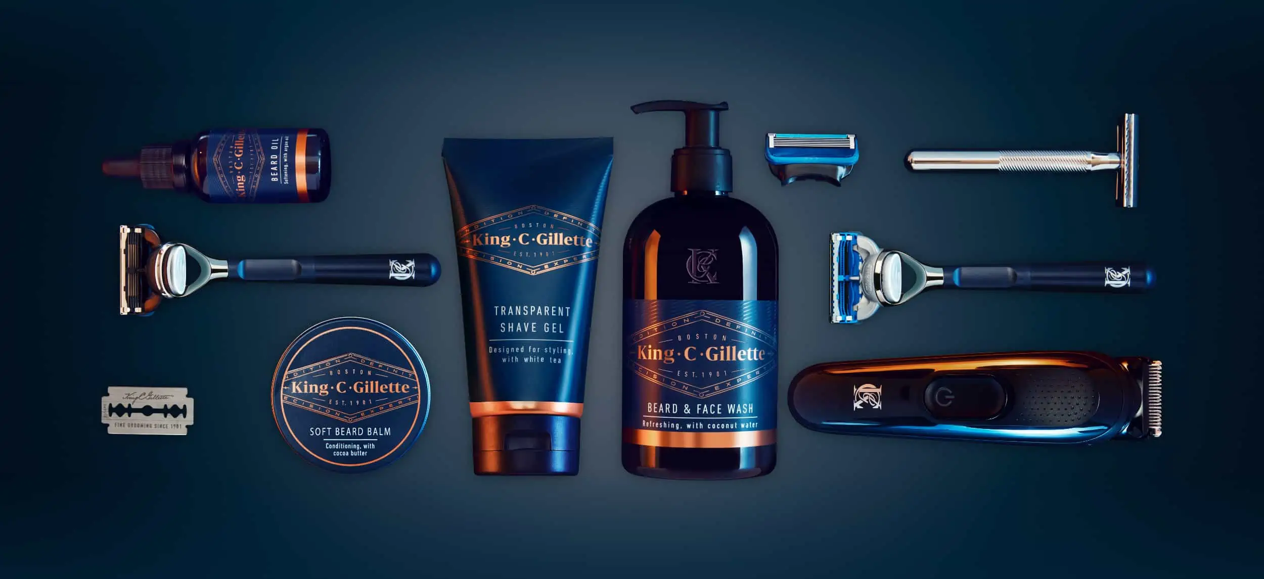 King C. Gillette produkty