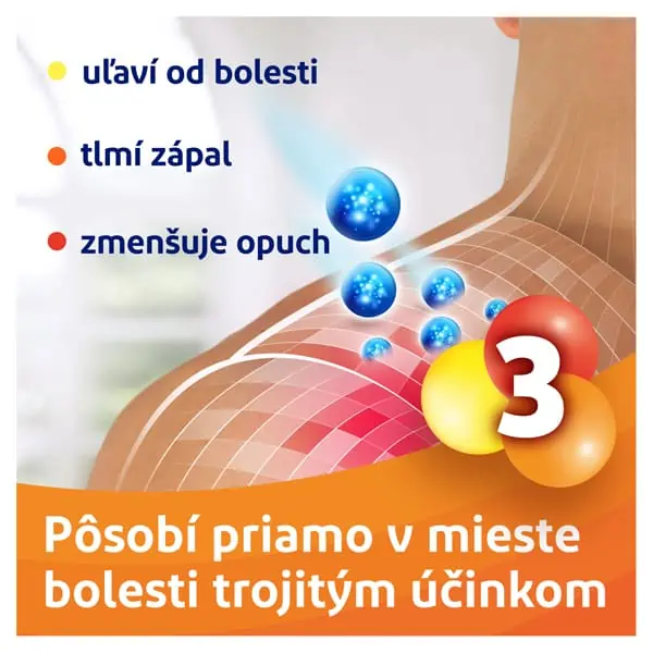 Voltaren Emulgel výhody